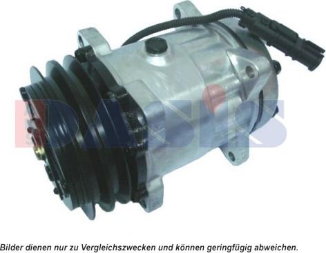 AKS Dasis 850610N - Compressor, air conditioning autospares.lv