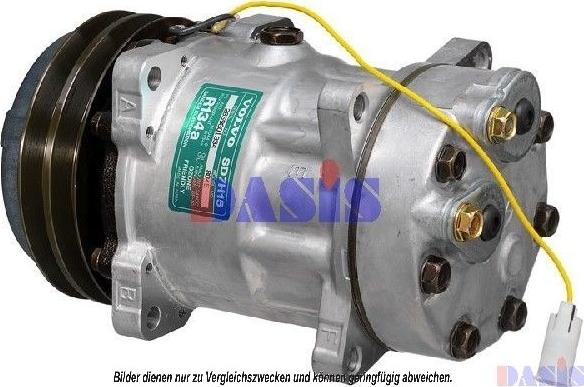 AKS Dasis 850612N - Compressor, air conditioning autospares.lv