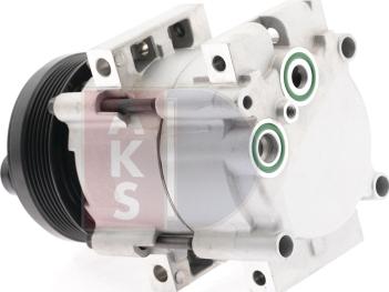AKS Dasis 850680N - Compressor, air conditioning autospares.lv