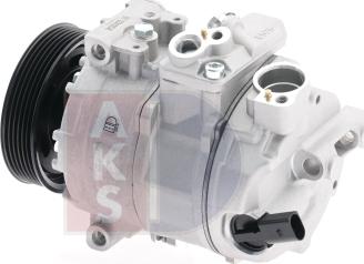 AKS Dasis 850682N - Compressor, air conditioning autospares.lv