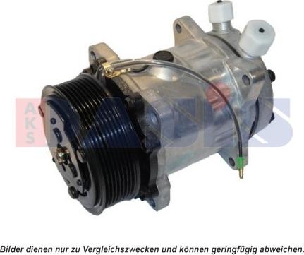 AKS Dasis 850634N - Compressor, air conditioning autospares.lv