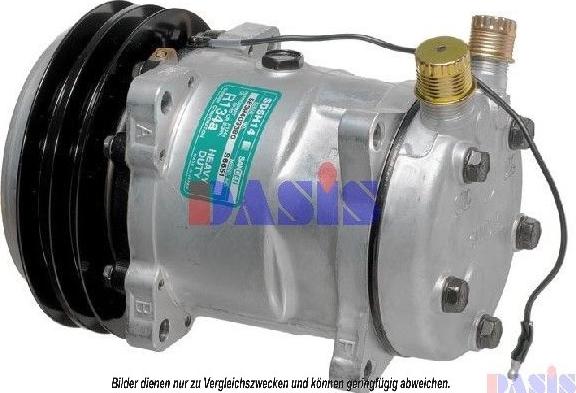 AKS Dasis 850635N - Compressor, air conditioning autospares.lv