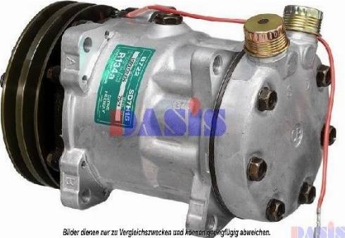 AKS Dasis 850633N - Compressor, air conditioning autospares.lv