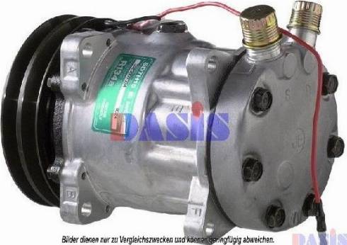 AKS Dasis 850637N - Compressor, air conditioning autospares.lv