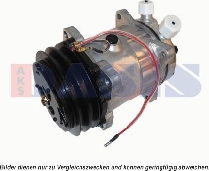 AKS Dasis 850622N - Compressor, air conditioning autospares.lv