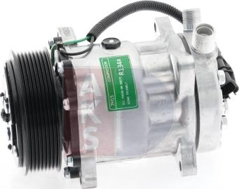 AKS Dasis 850671N - Compressor, air conditioning autospares.lv