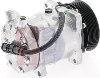 AKS Dasis 850671N - Compressor, air conditioning autospares.lv