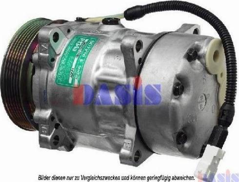 AKS Dasis 850090N - Compressor, air conditioning autospares.lv