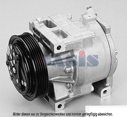 AKS Dasis 850009N - Compressor, air conditioning autospares.lv