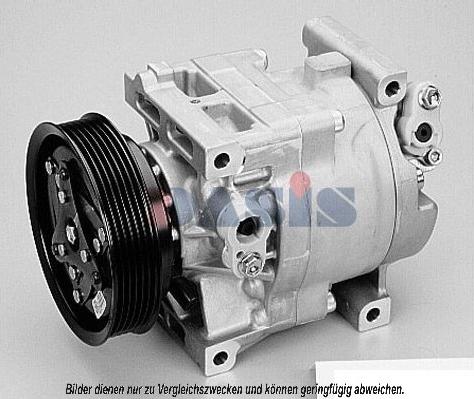 AKS Dasis 850008N - Compressor, air conditioning autospares.lv