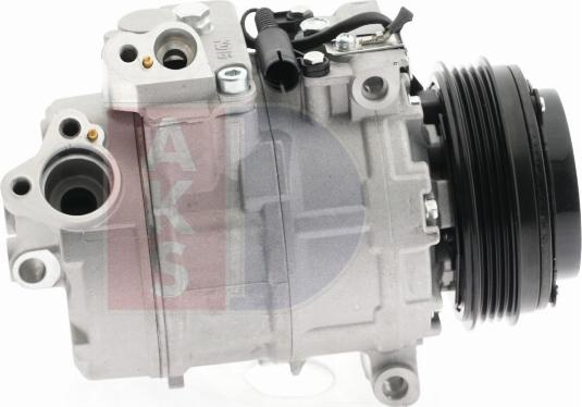 AKS Dasis 850010N - Compressor, air conditioning autospares.lv