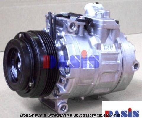 AKS Dasis 850010N - Compressor, air conditioning autospares.lv