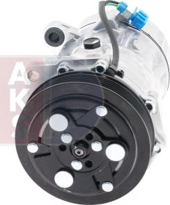 AKS Dasis 850140N - Compressor, air conditioning autospares.lv