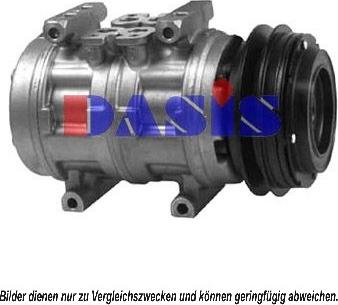 AKS Dasis 850890N - Compressor, air conditioning autospares.lv