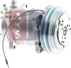 AKS Dasis 850893N - Compressor, air conditioning autospares.lv