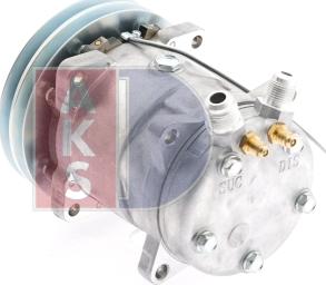 AKS Dasis 850893N - Compressor, air conditioning autospares.lv