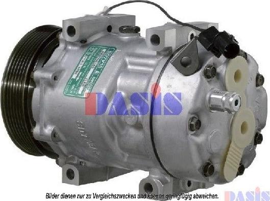 AKS Dasis 850844N - Compressor, air conditioning autospares.lv