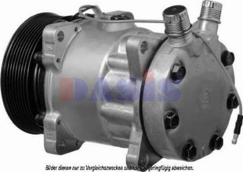 AKS Dasis 850888N - Compressor, air conditioning autospares.lv