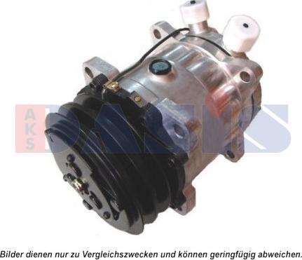 AKS Dasis 850309N - Compressor, air conditioning autospares.lv