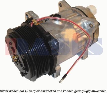 AKS Dasis 850308N - Compressor, air conditioning autospares.lv