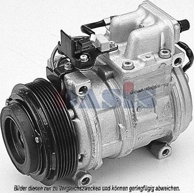 AKS Dasis 850380N - Compressor, air conditioning autospares.lv