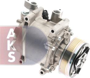 AKS Dasis 850375N - Compressor, air conditioning autospares.lv