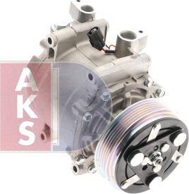 AKS Dasis 850375N - Compressor, air conditioning autospares.lv