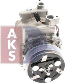 AKS Dasis 850375N - Compressor, air conditioning autospares.lv