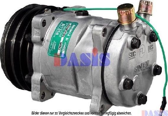 AKS Dasis 850299N - Compressor, air conditioning autospares.lv