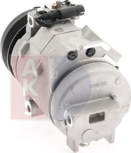 AKS Dasis 850290N - Compressor, air conditioning autospares.lv