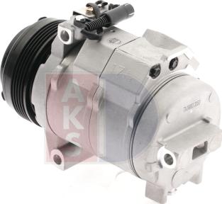 AKS Dasis 850290N - Compressor, air conditioning autospares.lv