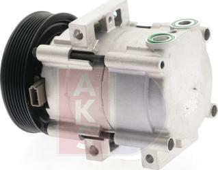 AKS Dasis 850258N - Compressor, air conditioning autospares.lv