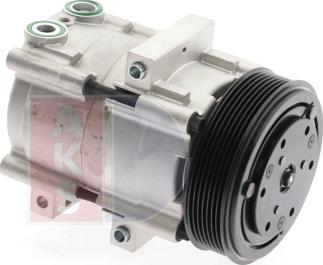 AKS Dasis 850258N - Compressor, air conditioning autospares.lv