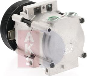 AKS Dasis 850258N - Compressor, air conditioning autospares.lv