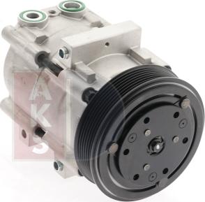 AKS Dasis 850258N - Compressor, air conditioning autospares.lv