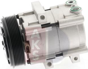 AKS Dasis 850258N - Compressor, air conditioning autospares.lv