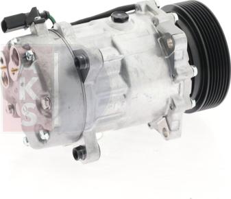 AKS Dasis 850200N - Compressor, air conditioning autospares.lv