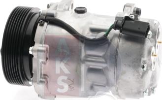 AKS Dasis 850200N - Compressor, air conditioning autospares.lv