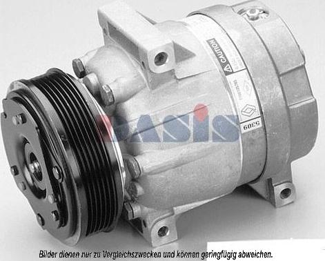 AKS Dasis 850231N - Compressor, air conditioning autospares.lv