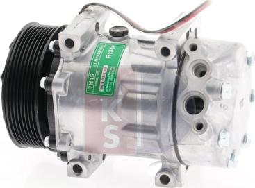 AKS Dasis 850749N - Compressor, air conditioning autospares.lv