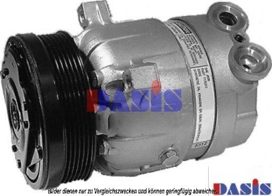 AKS Dasis 850753N - Compressor, air conditioning autospares.lv