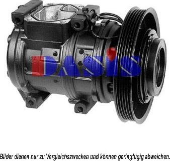 AKS Dasis 850757N - Compressor, air conditioning autospares.lv