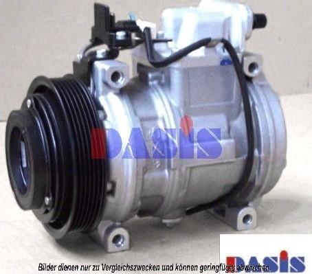 AKS Dasis 850709N - Compressor, air conditioning autospares.lv