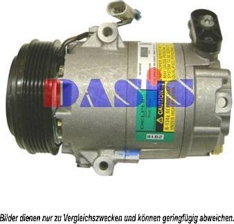 AKS Dasis 850705N - Compressor, air conditioning autospares.lv