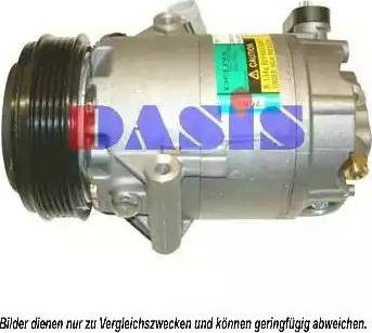AKS Dasis 850711N - Compressor, air conditioning autospares.lv