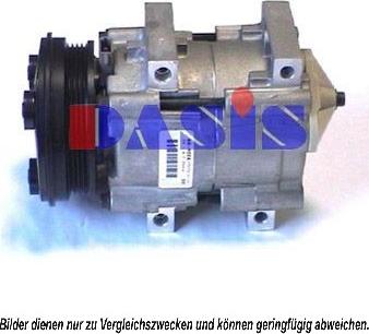 AKS Dasis 850789N - Compressor, air conditioning autospares.lv