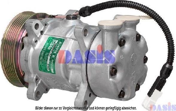 AKS Dasis 850730N - Compressor, air conditioning autospares.lv