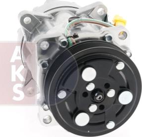 AKS Dasis 850731N - Compressor, air conditioning autospares.lv