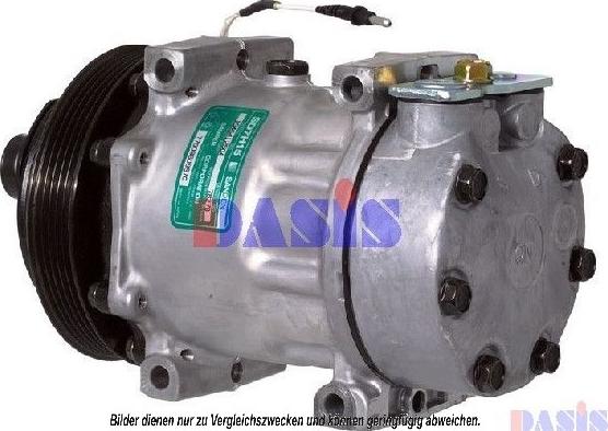 AKS Dasis 850779N - Compressor, air conditioning autospares.lv