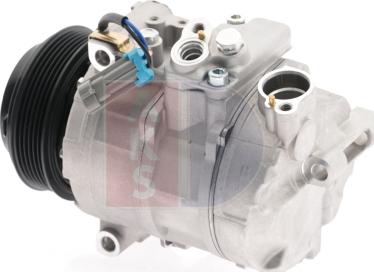 AKS Dasis 850770N - Compressor, air conditioning autospares.lv